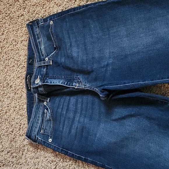 Lucky Brand Ava Skinny Dark Denim Jeans - Picture 3 of 10